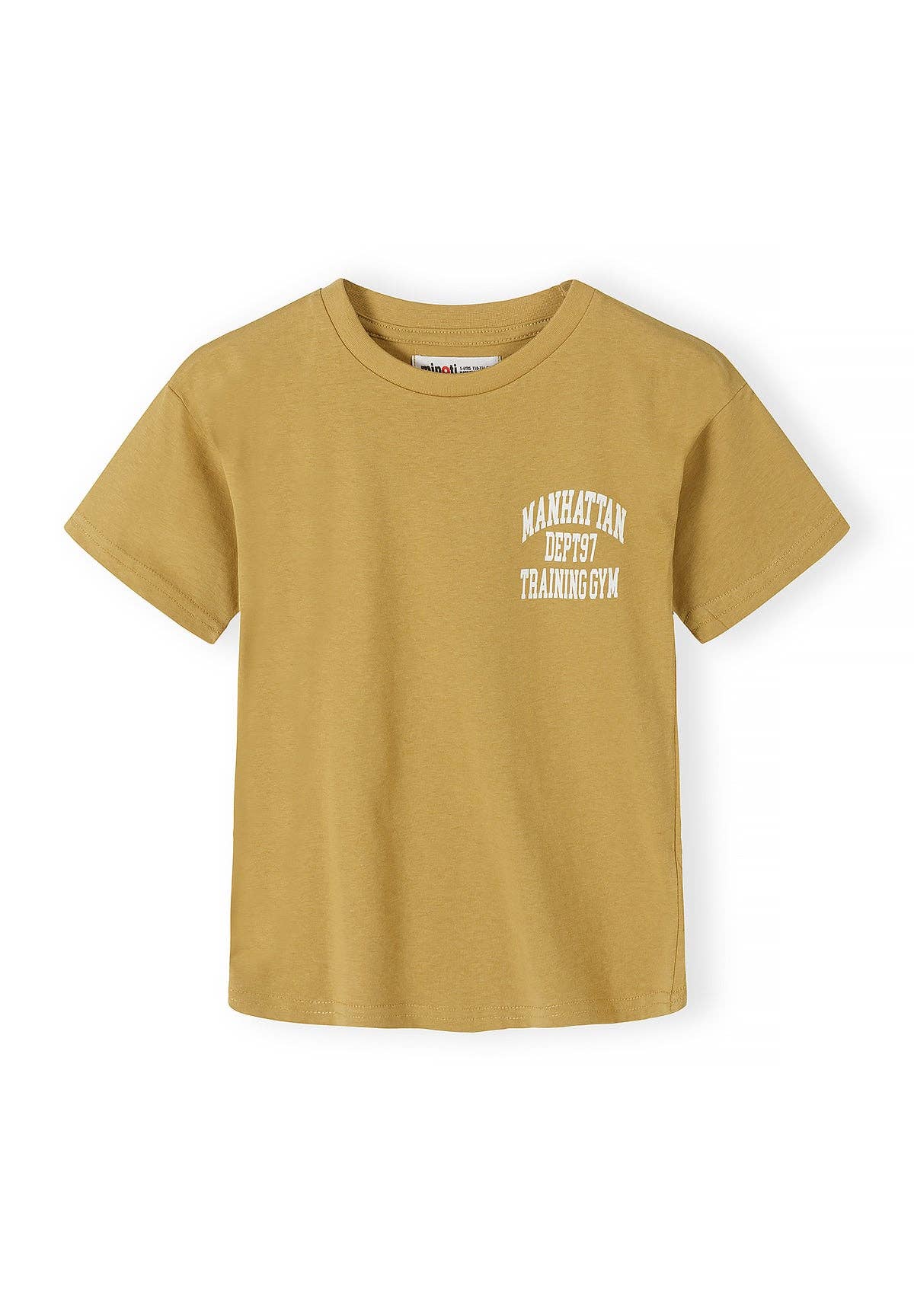 Minoti t-shirt Manhattan – senapsgul