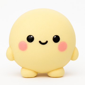 Rund Karaktärs-Squishy – 8,5 cm