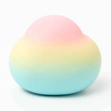 Pastellfärgad TPR-Squishy – 8,5 cm
