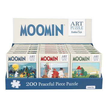 Moomin - Art Puzzle Display 200pcs - 18 Units