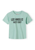 Minoti t-shirt Los Angeles – mintgrön