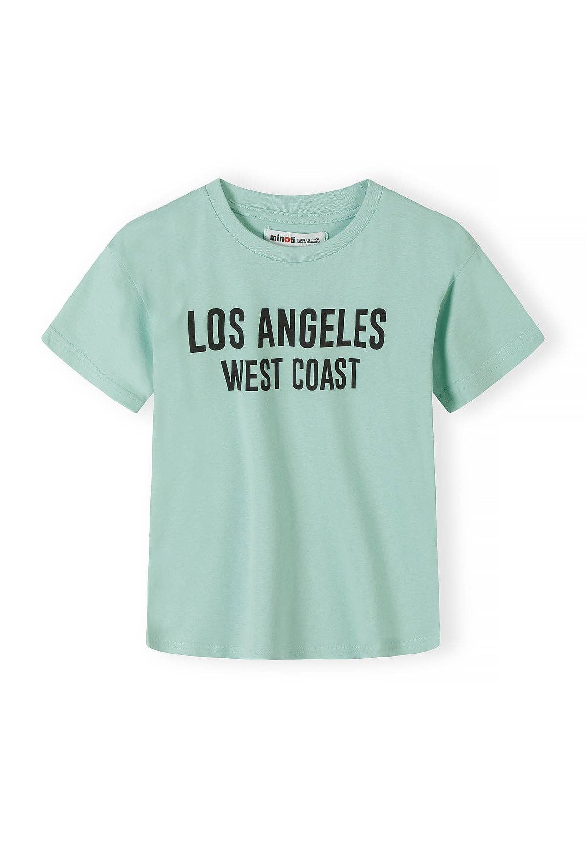 Minoti t-shirt Los Angeles – mintgrön