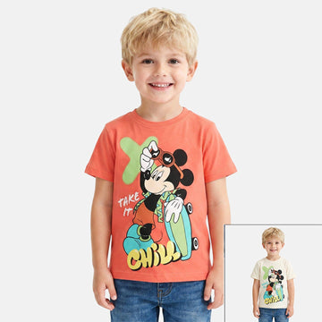 Short-sleeved Mickey T-shirt for boys